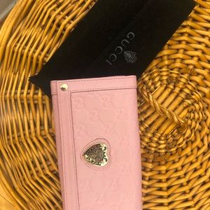 Pink clutch/wallet